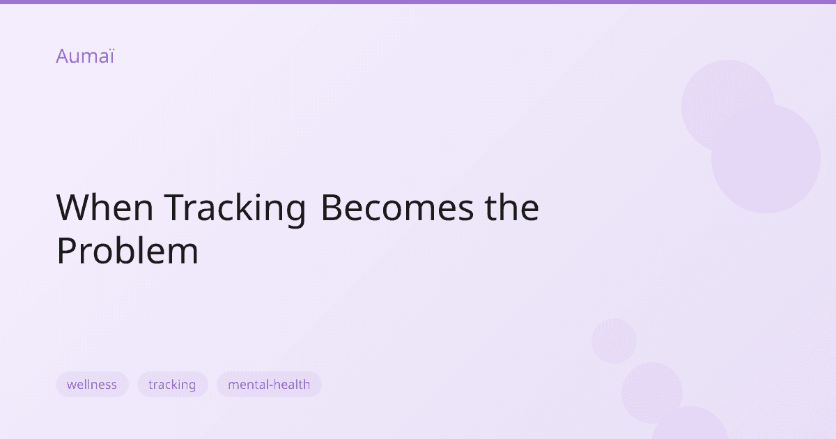 When Tracking Becomes the Problem